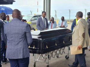 Body of Late Cedric Babu