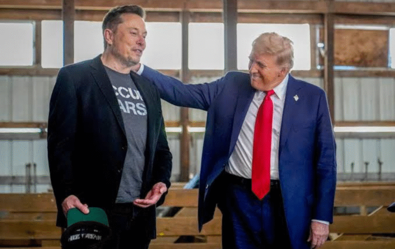 Trump and Elon Musk