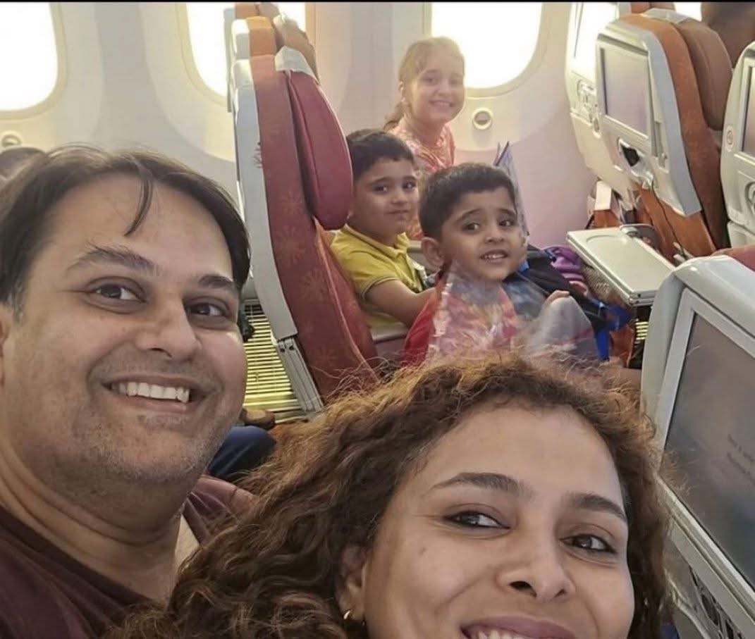 Pratik Joshi and Family