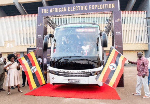 uganda electric bus expedition kayoola coach