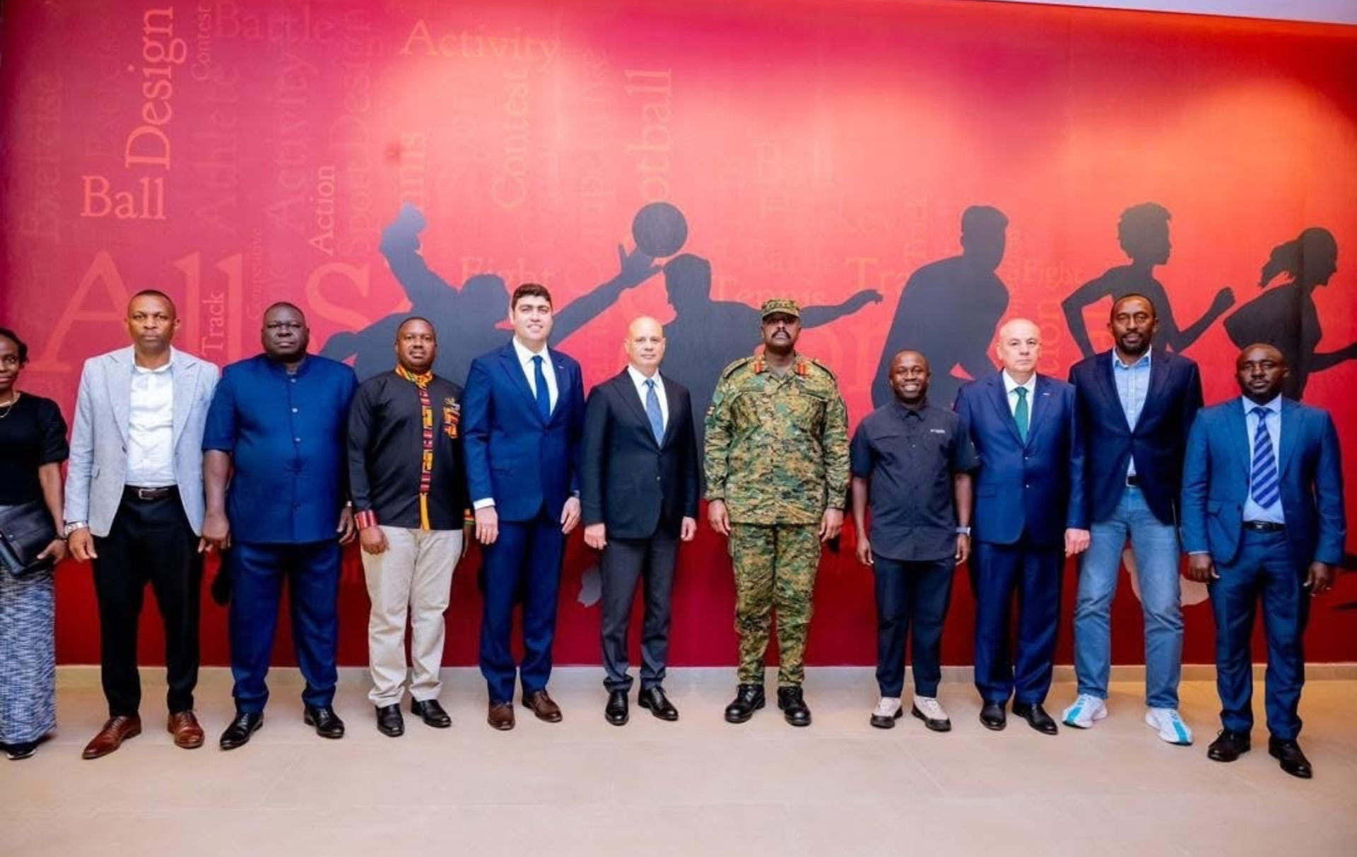 Gen. Muhoozi Kainerugaba has inspected the upcoming Hoima City Stadium