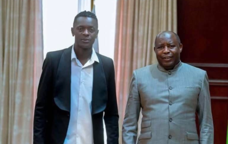 Burundi President hosts Jose Chameleone at State House