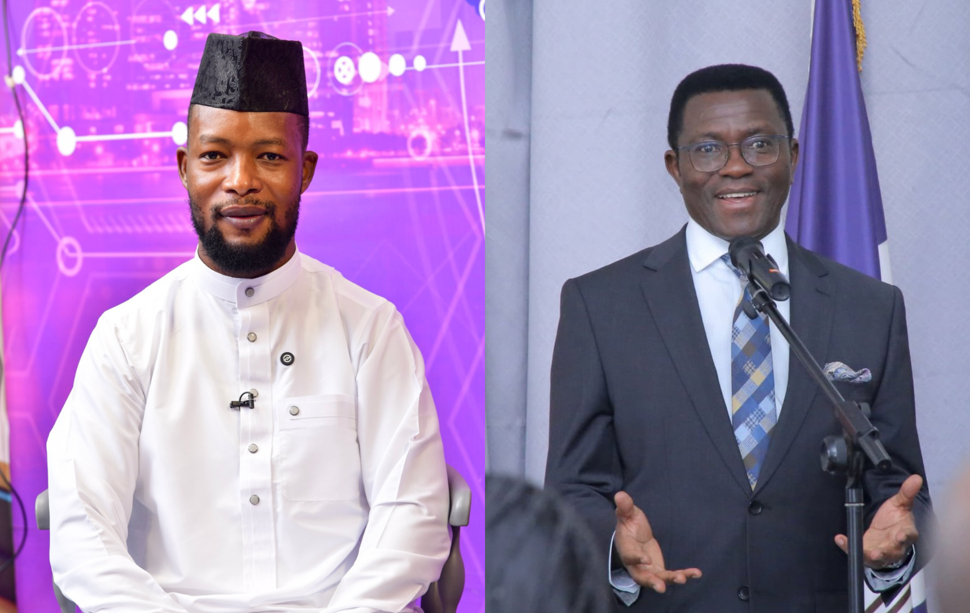 Abraham Luzzi applauds Katikkiro Mayiga at Kasubi Tombs