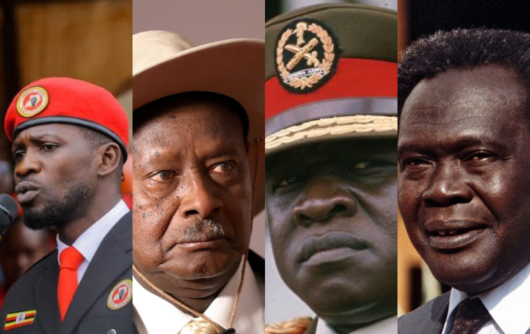 Bobi Wine addressing supporters