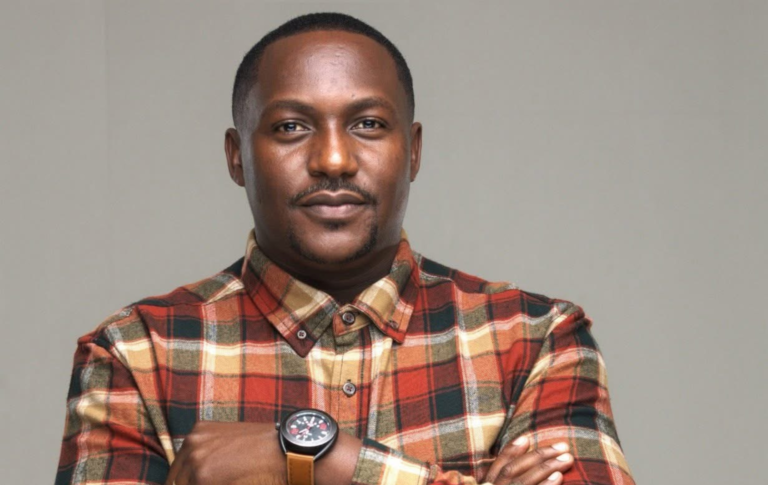 Brian Mulondo at KFM studios