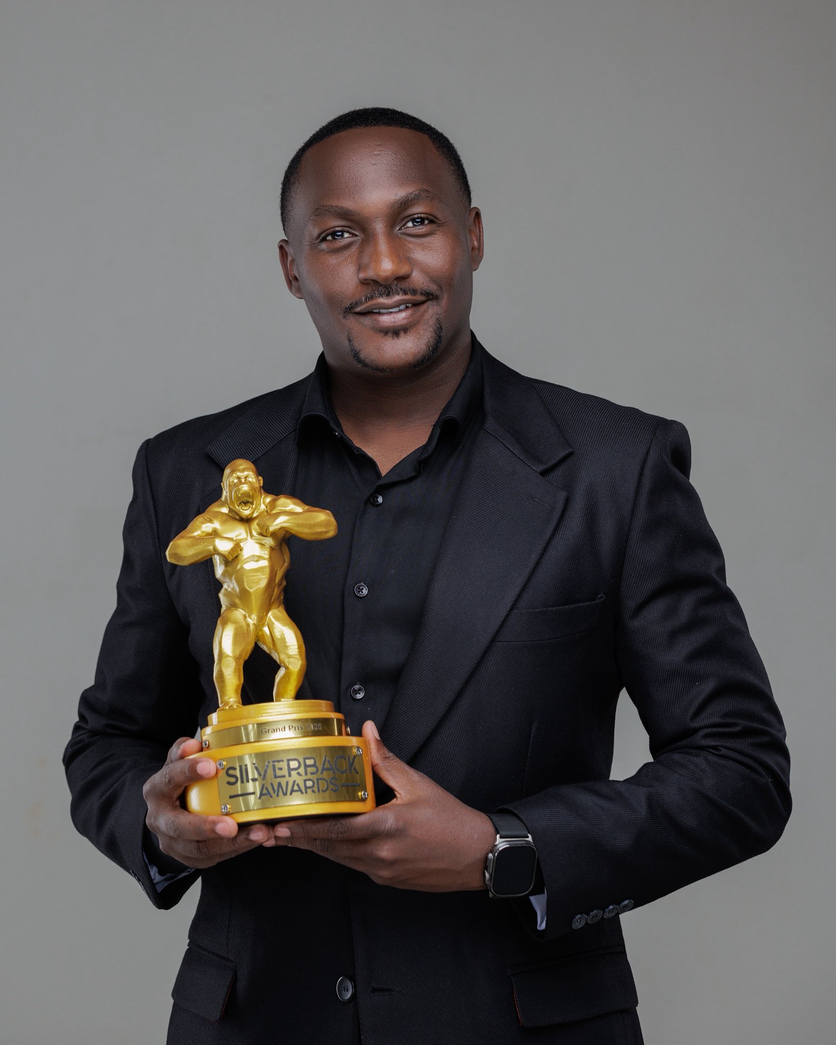 Brian Mulondo at KFM studios