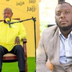Kasuku with President Museveni at JazzWithJajja